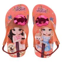 Chinelo Infantil Ipanema Jolie Estampado com Elástico