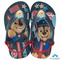 Chinelo Infantil Ipanema Masculino Patrulha Canina Friends Baby kids Conforto