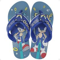 Chinelo Infantil Ipanema Sonic Game Azul - Conforto e Diversão para Meninos - Calçado Infantil Ipanema Sonic Azul - Sandália Ipanema Sonic Game Infant