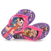 Chinelo Infantil Ipanema Turma da Mônica Roxo 26790 SET/22