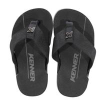 Chinelo Infantil Kenner Nk6 Pro Preto