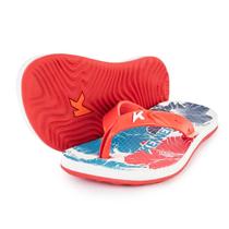 Chinelo Infantil Kenner Summer Hibisco Kids - Vermelho