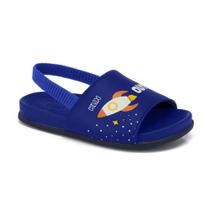 chinelo infantil klin slide space menino
