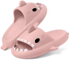 Chinelo Infantil KVBabby Shark Antiderrapante - Rosa (12-13 anos)