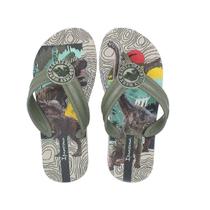 Chinelo Infantil Masc Ipanema Jurassic World Bege - 26815