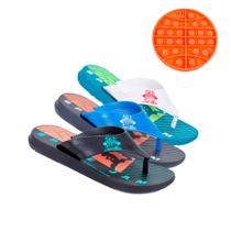 Chinelo Infantil Masculino Grendene Kids Space Pop It 22758 Chinelo Infantil Masculino Grendene Kids Space Pop It 22758