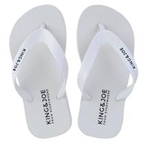 Chinelo Infantil Masculino King&Joe Basico Branco - CH09011K Chinelo Infantil Masculino King&Joe Basico Branco - CH09011K