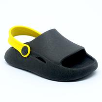 Chinelo infantil masculino slide sandália voltas aulas fácil calce