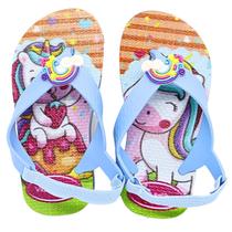 Chinelo Infantil Menina De Unicornio Com Elastico Casual Delicado Moderno Leve Macio Antiderrapante Chinelo Infantil Menina De Unicornio Com Elastico Casual Delicado Moderno Leve Macio Antiderrapante