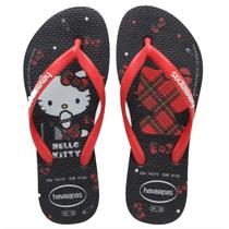 Chinelo Infantil Menina Havaianas Hello Kitty Super Macio Lançamento