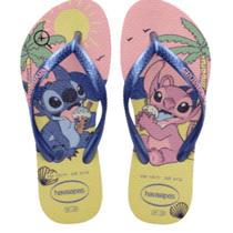 Chinelo Infantil Menina Havaianas Slim Disney Stitch