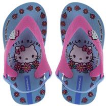 Chinelo Infantil Menina Hello Kitty Ipanema 27543 Azul