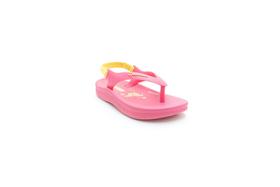 Chinelo Infantil Menina Ipanema AnatOmica - Rosa/amarelo