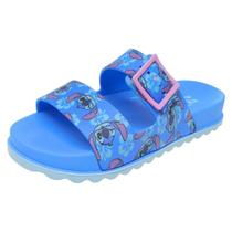 Chinelo Infantil Menina Slip On Casual Macio Summer Stitch