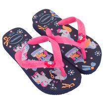 Chinelo Infantil Meninas Havaianas Fantasy - Marinho Chinelo Infantil Meninas Havaianas Fantasy - Marinho