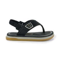 Chinelo infantil menino cartago malaga sport c/elástico preto 12585 - Chinelo infantil menino cartago malaga sport c/elástico preto 12585 -