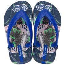 Chinelo Infantil Menino de Dedo Elástico Max Steel Ipanema Chinelo Infantil Menino de Dedo Elástico Max Steel Ipanema