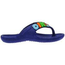 Chinelo Infantil Menino Dinossauro Leve Confortável Moda Verão