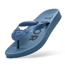 Chinelo Infantil Menino Estampado Tigor T. Tigre Original Leve Macio Conforto Detalhe Azul