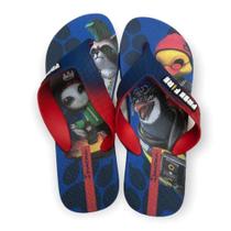 Chinelo infantil menino grendene free fire 26966
