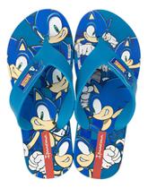 Chinelo infantil menino grendene kids sonic play 27279 azul Chinelo infantil menino grendene kids sonic play 27279 azul
