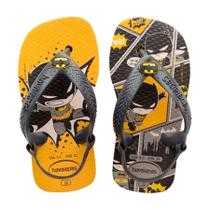 Chinelo infantil menino havaianas baby herois ref:7010861/4