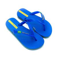 Chinelo Infantil Menino Ipanema Brasil - Azul