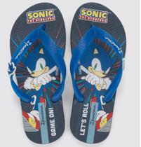 Chinelo Infantil Menino Sonic Lets 27412 Chinelo Infantil Menino Sonic Lets 27412