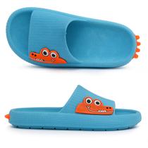 Chinelo Infantil Nuvem Slide Dino Jacarezinho Menino Menina Chinelo Infantil Nuvem Slide Dino Jacarezinho Menino Menina