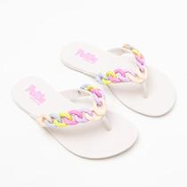 Chinelo Infantil Petite Jolie Lucky PJ7621IN Cor:WhiteTamanho:29 Chinelo Infantil Petite Jolie Lucky PJ7621IN Cor:WhiteTamanho:29