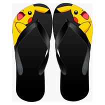 Chinelo Infantil Picachu Modelo Exclusivo Pokémon - Florêncios