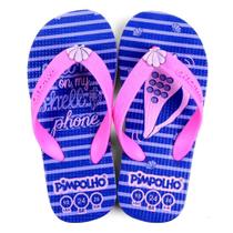 Chinelo Infantil Pimpolho Concha Feminino Chinelo Infantil Pimpolho Concha Feminino