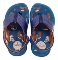 Chinelo Infantil Sandalia Dedo Cartago Mini Elástico 11559