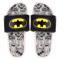 Chinelo infantil slide batman darkness grendene kids 23183 Chinelo infantil slide batman darkness grendene kids 23183