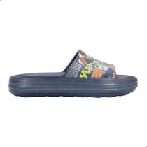 Chinelo Infantil Slide Masculino Molekinho Azul 2417.300