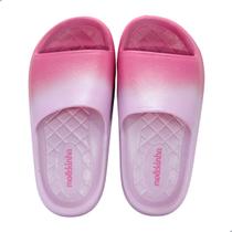 Chinelo Infantil Slide Molekinha Pink/Lilás 2338.300 Chinelo Infantil Slide Molekinha Pink/Lilás 2338.300
