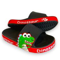 Chinelo Infantil Slide Nuvem Dinossauro Sandália Criança Menino Menina Moda Leve Macio Confortável