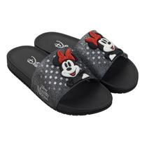 Chinelo Infantil Slide Stitch Minnie Personagens Disney Macio 22994