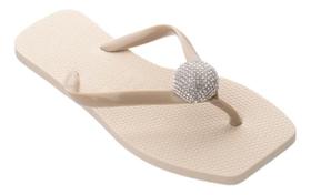 Chinelo Infantil Sua Cia Mini Rasteira Brilhante 9900.59001