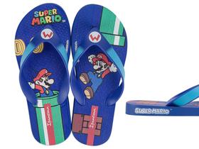 Chinelo infantil super mario 27161