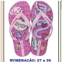 Chinelo infantil vários tamanhos 27 a 36