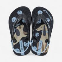 Chinelo Ipanema Baby Com Elástico Cachorrinho Preto Chinelo Ipanema Baby Com Elástico Cachorrinho Preto