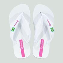 Chinelo Ipanema Brasil Branco/Rosa Chinelo Ipanema Brasil Branco/Rosa