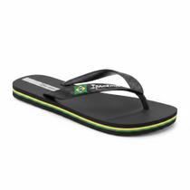 Chinelo Ipanema Clássico Masculino Preto Versátil Dia a Dia - Chinelo Ipanema Clássico Masculino Preto Versátil Dia a Dia -