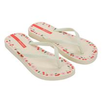 Chinelo Ipanema Day Feminino Bege e Vermelho Tamanho 35/36 1 Par Chinelo Ipanema Day Feminino Bege e Vermelho Tamanho 35/36 1 Par