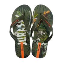 Chinelo Ipanema De Dedo Infantil Kids Jurassic Park Verde Laranja Chinelo Ipanema De Dedo Infantil Kids Jurassic Park Verde Laranja