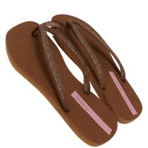 Chinelo ipanema egde maxi glitter tamanho:36cor:marrom Chinelo ipanema egde maxi glitter tamanho:36cor:marrom