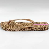 Chinelo Ipanema Estampado Tira Fina Animal Chic Feminino Chinelo Ipanema Estampado Tira Fina Animal Chic Feminino