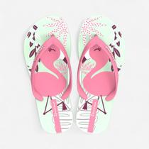Chinelo Ipanema Fantasia Infantil Flamingo Verde Chinelo Ipanema Fantasia Infantil Flamingo Verde