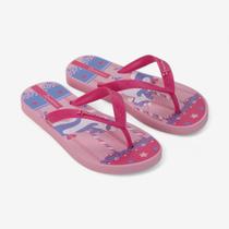 Chinelo Ipanema Fantasia Infantil Unicórnio Rosa
